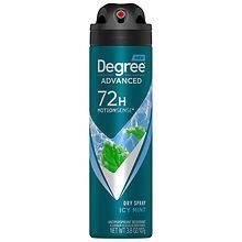 Degree Men Antiperspirant Deodorant Dry Spray Icy Mint | Walgreens