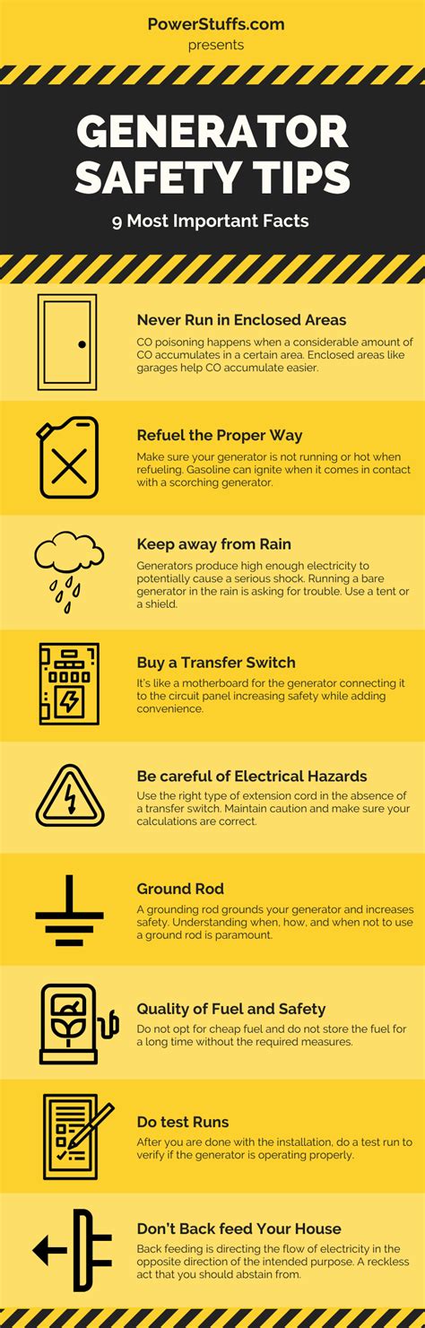 Most Important Generator Safety Tips You Must Abide