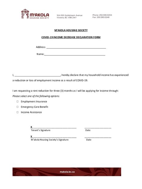 Fillable Online Form 1087 Self Declaration Of Income Fax Email Print Pdffiller