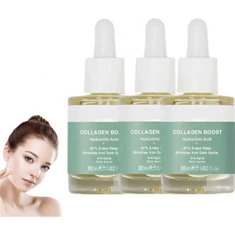 3pcs Ren Advanced Collagen Boost Anti Aging Serum Collagen Boost Anti