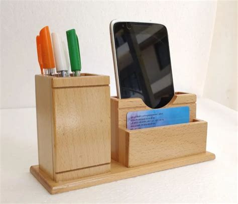 Brown Wooden Pen Stand For Decoration Size X Inch At Rs