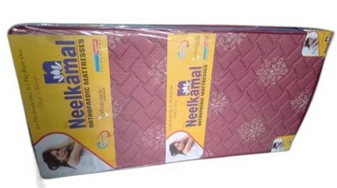 Thickness 5 Inches Neelkamal Bed Foam Mattress At Rs 12000 Pair In