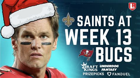 NFL Week 13 MNF SAINTS VS BUCCANEERS Classic Showdown DFS Picks