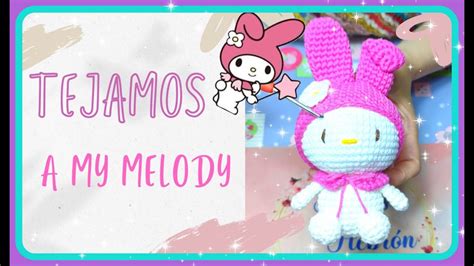 My Melody Amigurumi Tutorial Paso A Paso Crochet Parte1 Tejidos Hebrón Youtube