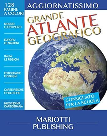 GRANDE ATLANTE GEOGRAFICO Vari Amazon It Libri