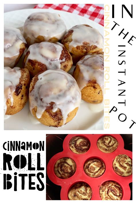 Instant Pot Cinnamon Roll Bites Recipe Recipes Instant Pot Dinner Recipes Egg Bites Recipe