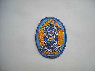 "New" Alaska State Trooper Police Hat Patch -- Antique Price Guide ...