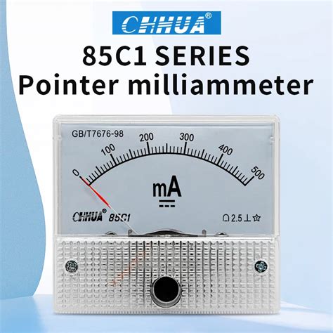 Chhua C Remeter Dc Meter Gauge Ma Ma Ma Ma Analoge