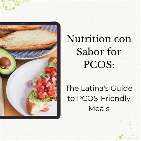 Pcos Meal Plan And Recipe Book Nutrition Con Sabor Latina Dietitian