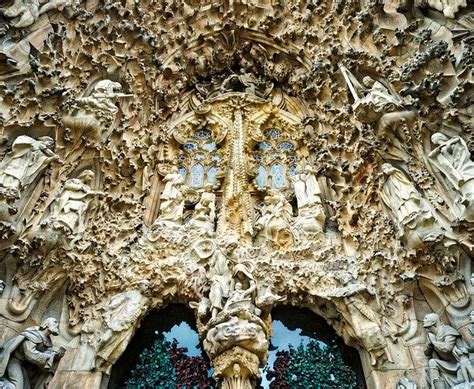 Sagrada Familia Detail La Sagrada Familia Travel Photography Hdr