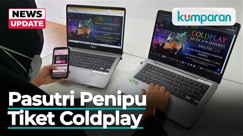 Pasutri Penipu Tiket Coldplay Ditangkap Polda Metro Korban Merugi Rp