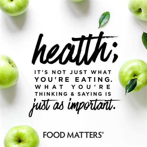 What You Eat What You Say What You Think Equally As Important 🍏🌿🙏