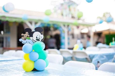 Baby Mickey Mouse Birthday Party Ideas Photo 2 Of 40 Catch My Party