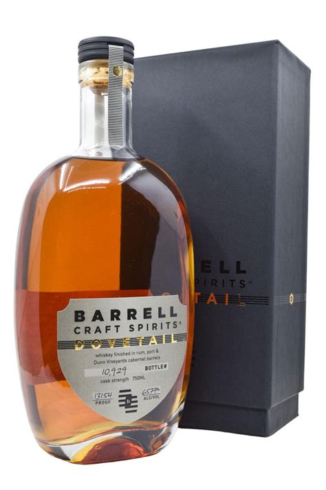 Barrell Craft Spirits Grey Label Dovetail Whiskey – Flatiron SF