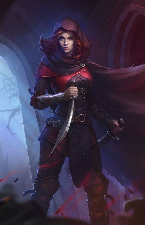 Assassin Nina Galinska On Artstation At Artworkb8wwk Character