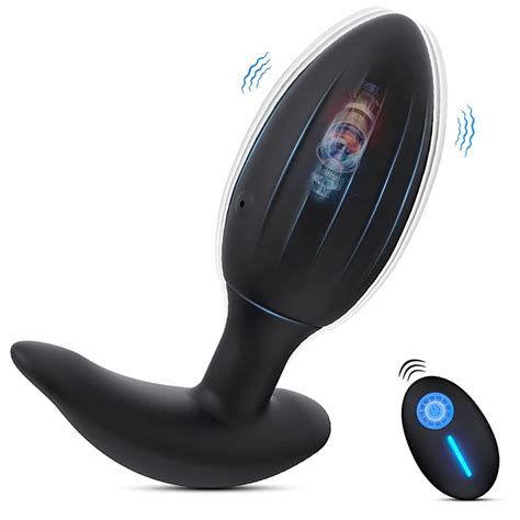 Vibromasseur Anal T L Command Pour Homme Plug Anal Masseur De