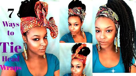 Head Wrap Tutorial Head Wraps With Braids Youtube