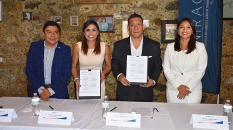 Canirac Y Ayuntamiento De Puebla Firman Convenio En Favor De Las