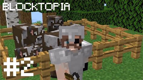 TENEMOS VACAS Minecraft BLOCKTOPIA 2 YouTube