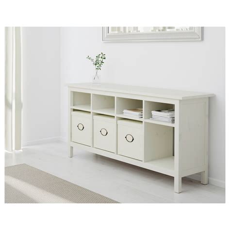 Hemnes Ablagetisch Weiß Gebeizt 157x40 Cm Ikea Deutschland