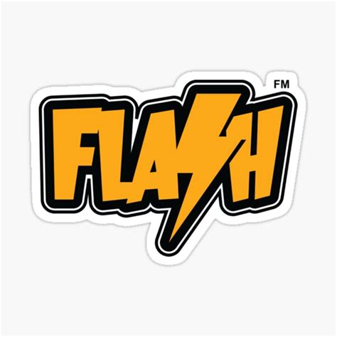 Gta Vice City Flash Fm Radio Station Logo Sticker For Sale By