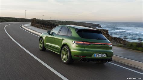 2020 Porsche Macan GTS (Color: Mamba Green Metallic) - Rear Three ...