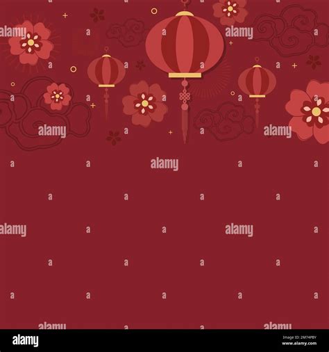 Chinese New Year 2019 Greeting Background Stock Vector Image Art Alamy