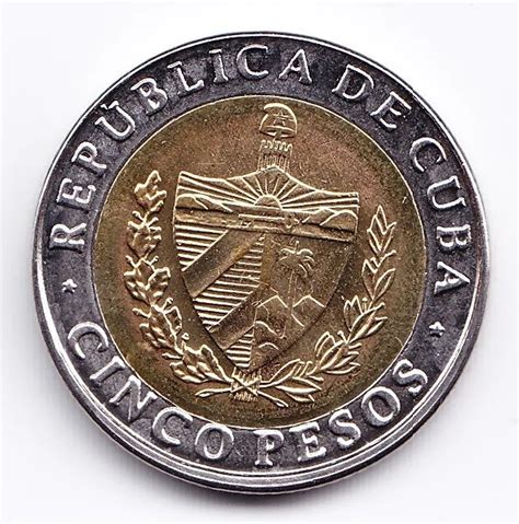 Cuba Moneda Bimetalica 5 Pesos 2017 Aniversario 120 Muerte De Maceo Argcollectibles