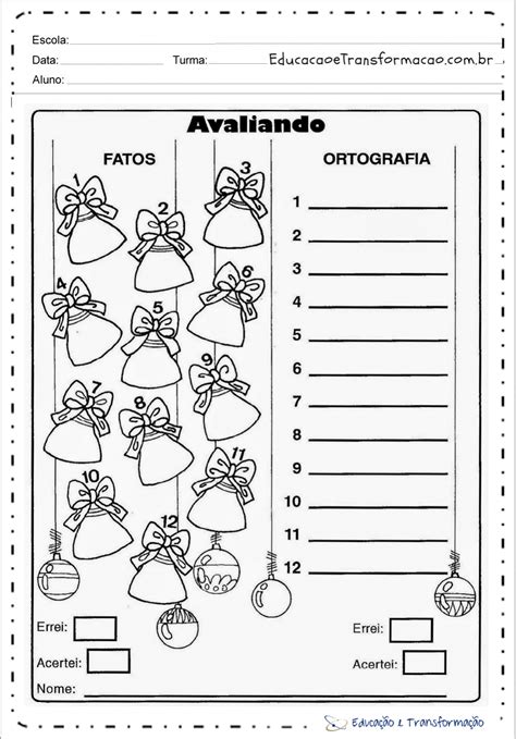 Atividades 1 Ano Natal - Atividades de Natal 1 ano do Ensino Fundamental pra imprimir