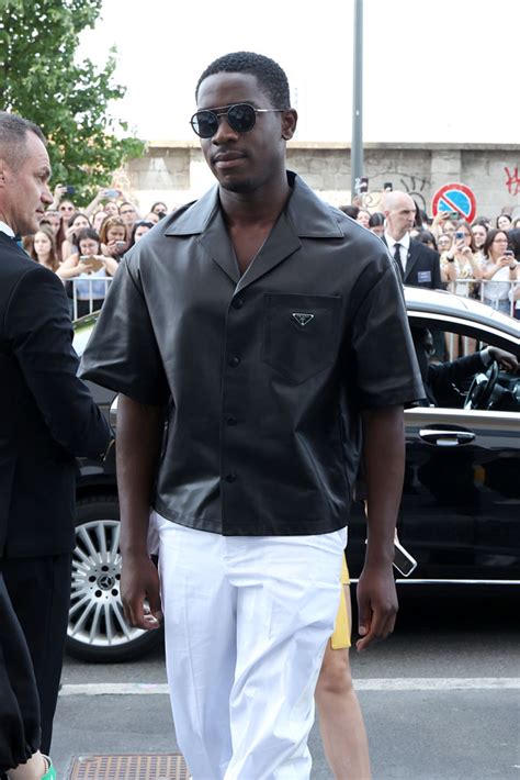 Damson Idris Serves Piping Hot Chocolate During Milan Fashion Week