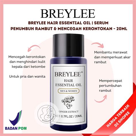 Jual BREYLEE Hair Essential Oil Serum Penumbuh Rambut Mencegah