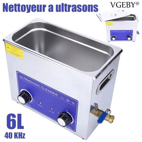 Nettoyeur Ultrasons L Machine Ultrasonique De Nettoyage R Servoir