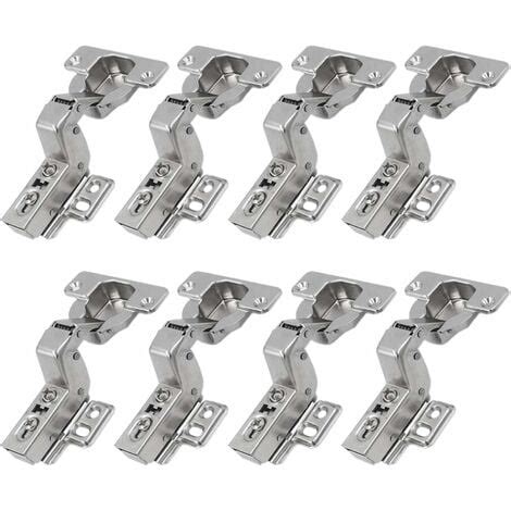 NORCKS 110 Degree Inset 35mm Soft Close Hinges With Hydraulic Damper