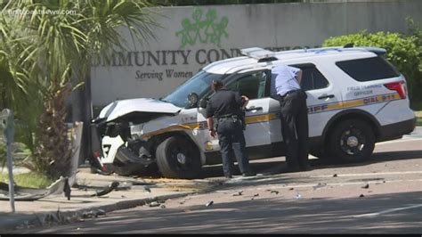 Crash With Injuries Involving Jso Vehicle Reported In Downtown