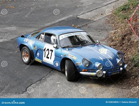 Alpine Renault A110 Rally Car Editorial Image | CartoonDealer.com #69834896