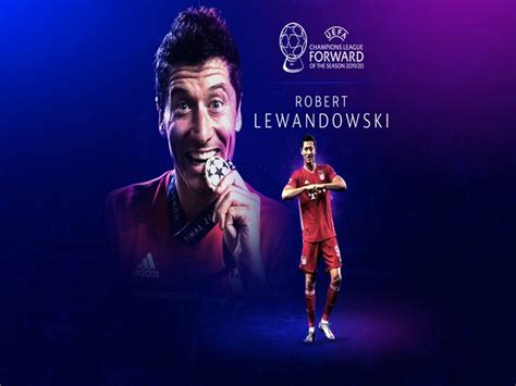 Robert Lewandowski Wins Forward Of Season Award For 201920 Uefa