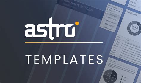 Astro Templates | Figma