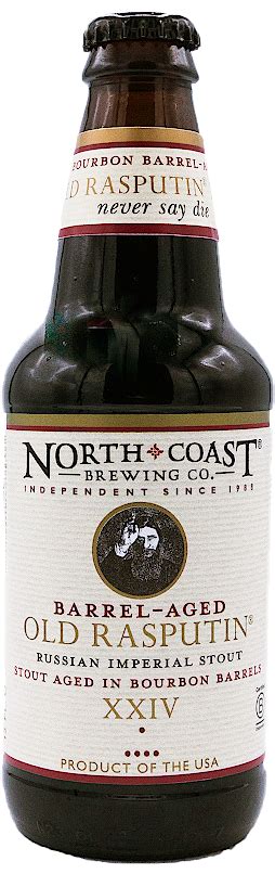 Barrel Aged Old Rasputin XXIV North Coast Brewing Co