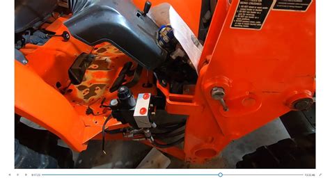 Installation Of A Land Pride 3rd Function Valve Model 380 166a On A Kubota Mx4700 Youtube