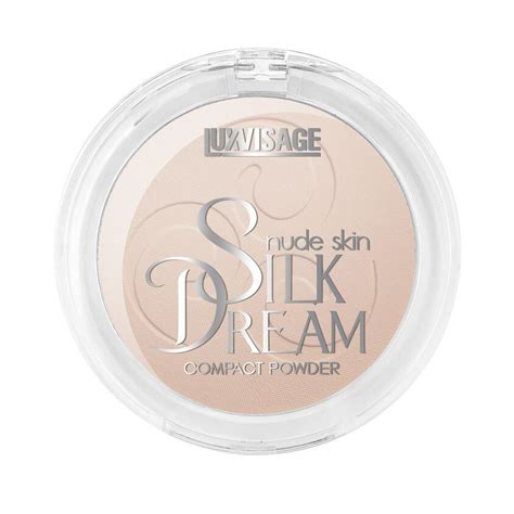 Пудра компактная для лица LUXVISAGE SILK DREAM NUDE SKIN тон 4 купить с доставкой по выгодным