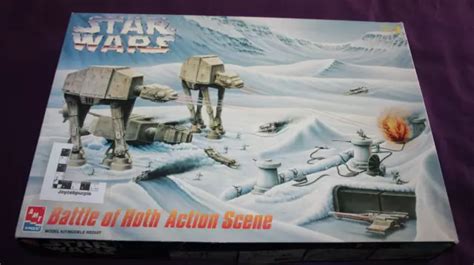 AMT STAR WARS Battle Of Hoth Action Scena 1 156 Scala 1 156 Kit Diorama