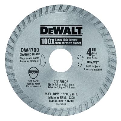 DeWalt Continuous Rim Diamond Blades Pressure Solutions