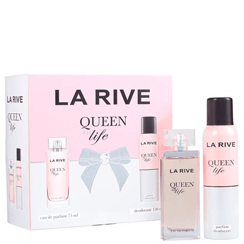 Kit Coffret La Rive Queen Of Life 75ml Edp Desodorante 150ml Feminino