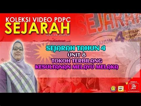 Sejarah Tahun I Unit Tokoh Terbilang Kesultanan Melayu Melaka