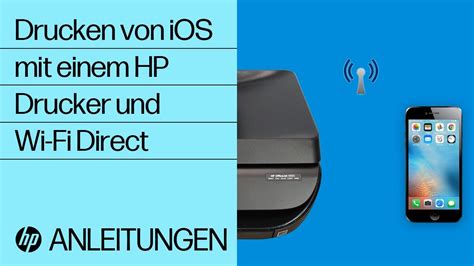 Drucken Von IOS Mit Einem HP Drucker Und Wi Fi Direct HP Drucker HP