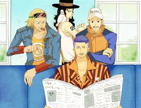 Iceberg Paulie Rob Lucci And Kaku One Piece Anime Anime One Piece