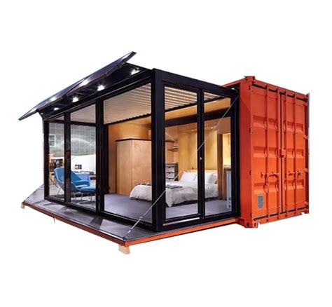 China China 2040ft Expandable Prefabricated Modular Steel Structure Portable Tiny Home Caravan