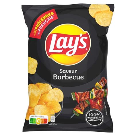 Chips saveur barbecue LAY S le sachet de 135g à Prix Carrefour