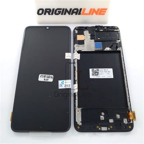 Jual LCD TS FRAME SAMSUNG A70 A705 ORIGINAL OLED PONI U BIG