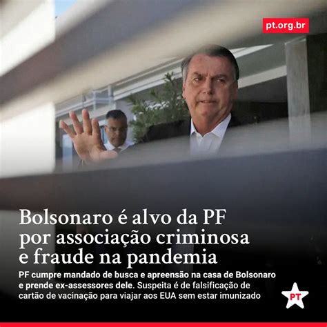 Pt Brasil On Twitter Grande Dia Pol Cia Federal Cumpre Mandado De